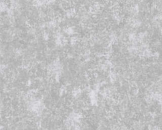 Livingwalls non-woven wallpaper «Uni, Grey, Metallic, Silver» P492740048