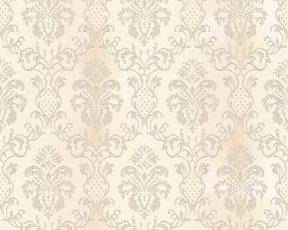 A.S. Création Wallpaper «Cream, Grey» 335453