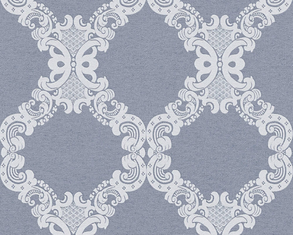 . Création Wallpaper «Baroque, Blue, Grey» 360906