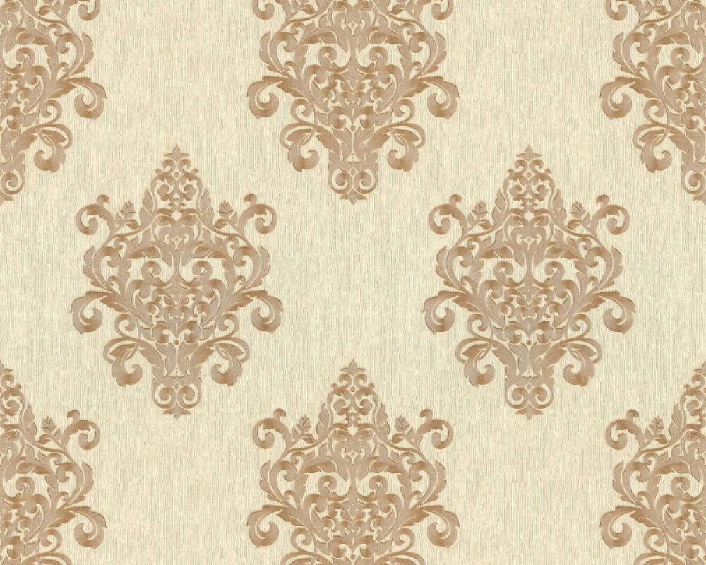 . Création Wallpaper «Baroque, Beige, Cream, Gold, Metallic» 364541