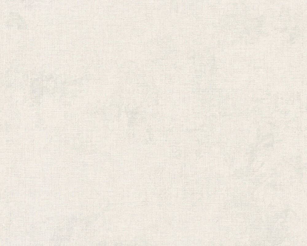 Livingwalls Wallpaper Uni, Cream, White 374307