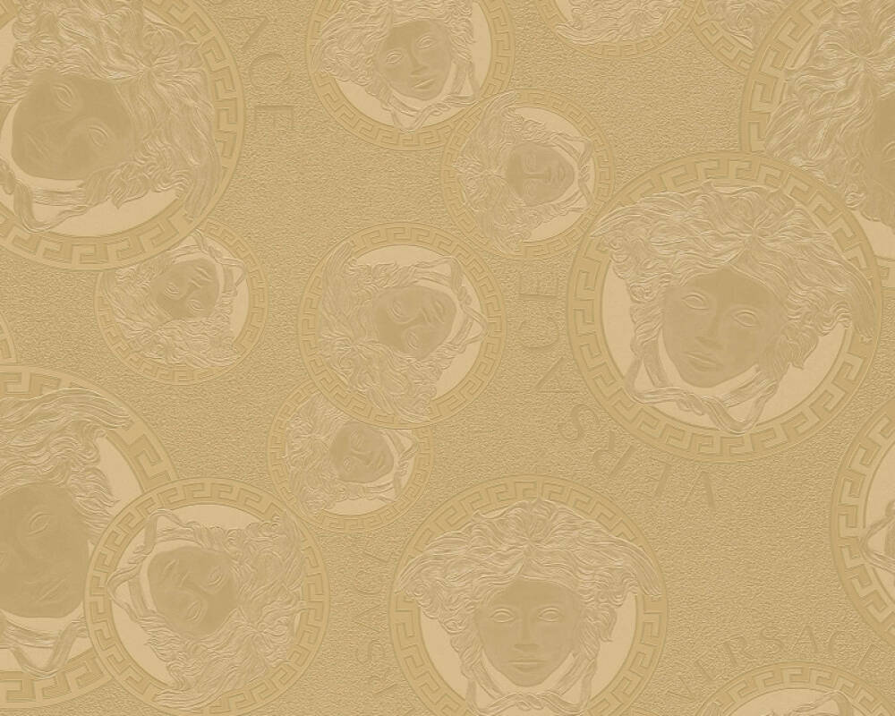 Versace Home Wallpaper «Baroque, Gold, Metallic» 384611