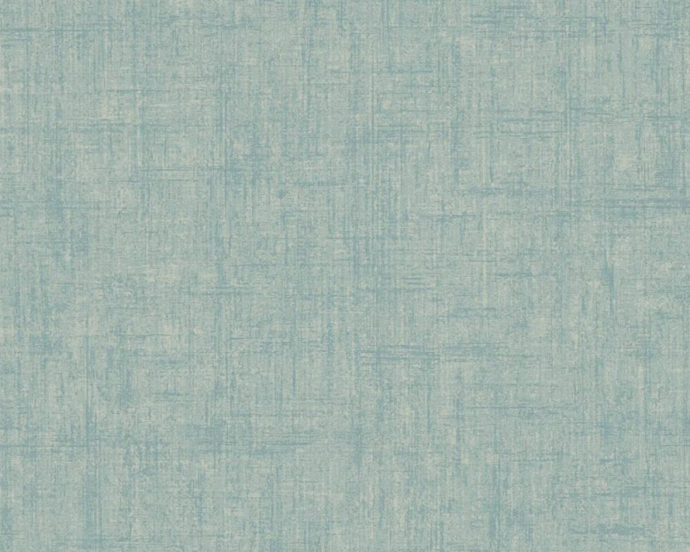 A.S. Création Wallpaper Uni, Blue, Green, Turquoise 385966
