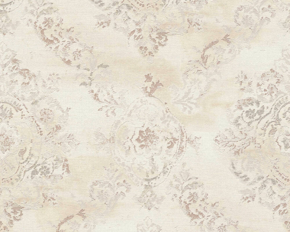 . Création Wallpaper «Fabric, Beige, Cream, Gold, Metallic» 387071