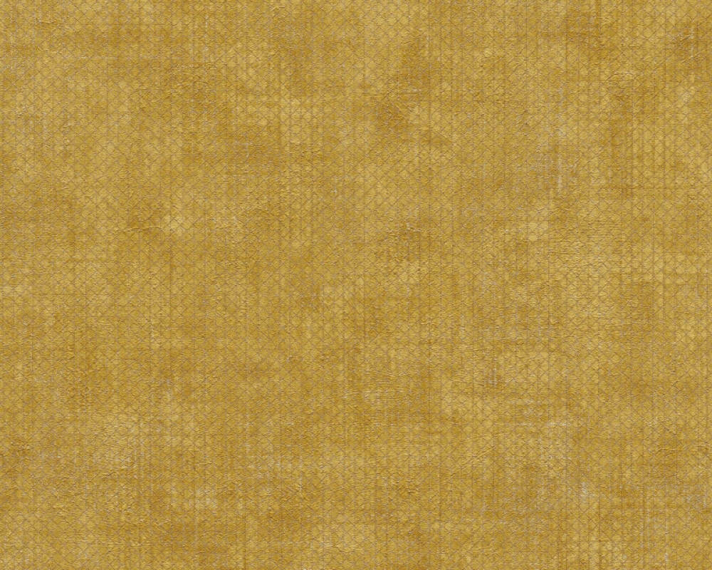 A.S. Création Wallpaper Uni, Gold, Metallic, Yellow 388265