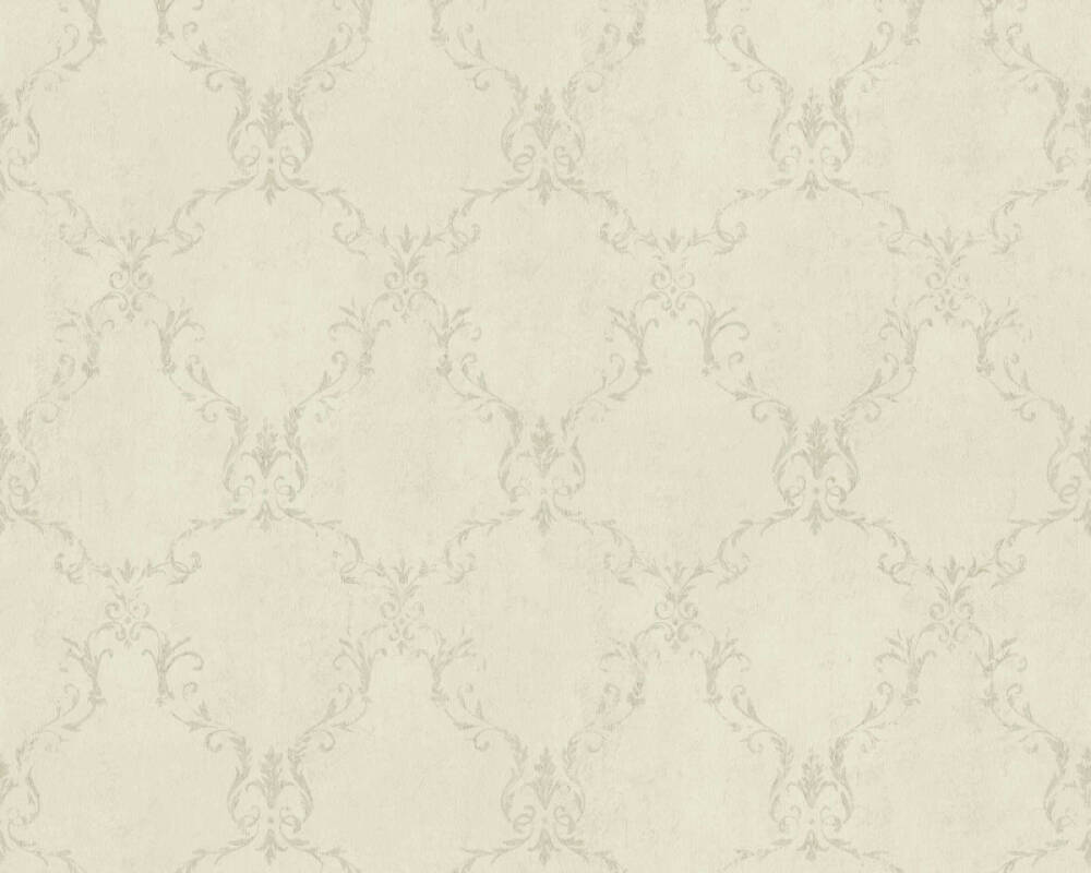 A.S. Création Tapete Ornament, Beige, Creme, Gold, Grau 388483
