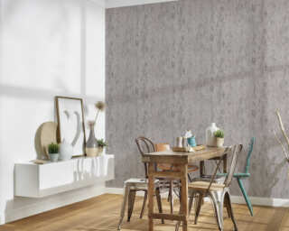 Livingwalls non-woven wallpaper «Concrete, Grey, Silver» 326516