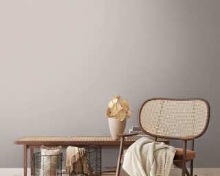 A.S. Création non-woven wallpaper «Uni, Beige, Grey, Taupe» 389031