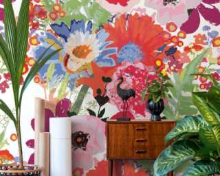 Livingwalls non-woven wallpaper «Floral, Colorful» 392071