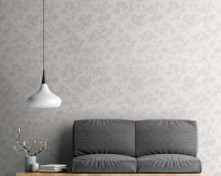 A.S. Création non-woven wallpaper «Cottage, Floral, Pink, White» 395481