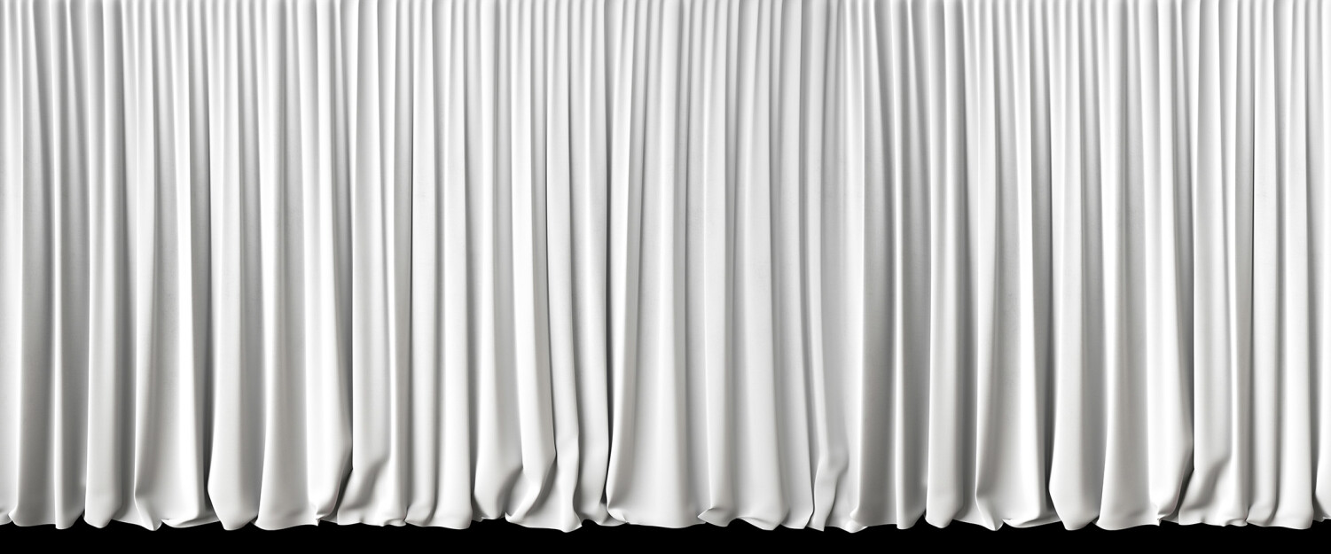 Architects Paper Photo wallpaper «White Curtain» DD109030