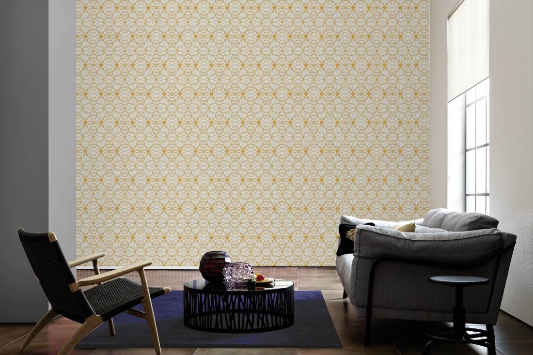 Versace Home Wallpaper 935681 Tapete gold Ornament Metallic Satin Barock Vlies